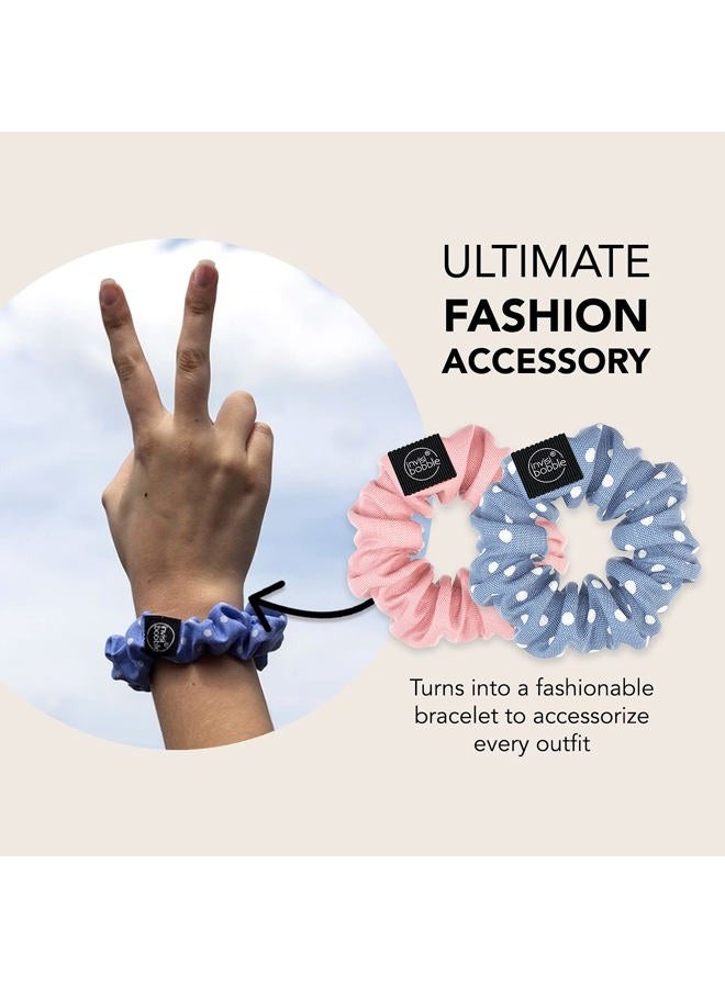 invisibobble حلقة شعر سبراشني - دوتس إت ولا أخلاق، ولكن شعاب مرجانية - عبوة من 2 - سوار سبراشني أنيق، حلقة مرنة قوية، إكسسوارات للنساء - لطيف للفتيات والمراهقات والشعر الكثيف - Image 5