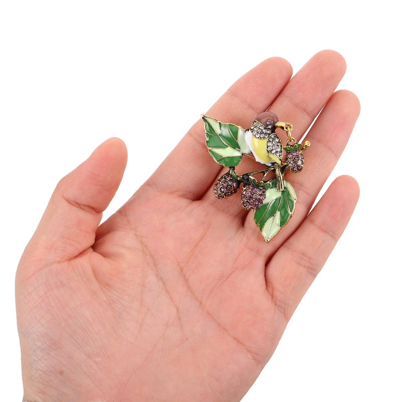 Magpie Brooch, Unique Fashion Accessory for Women, Exquisite Craftsmanship - Image 4