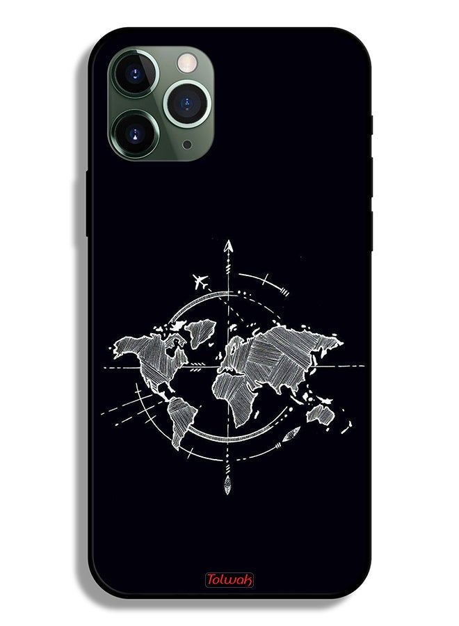 Tolwak غطاء حماية آبل آيفون 11 برو ماكس فن البوصلة - Image 2