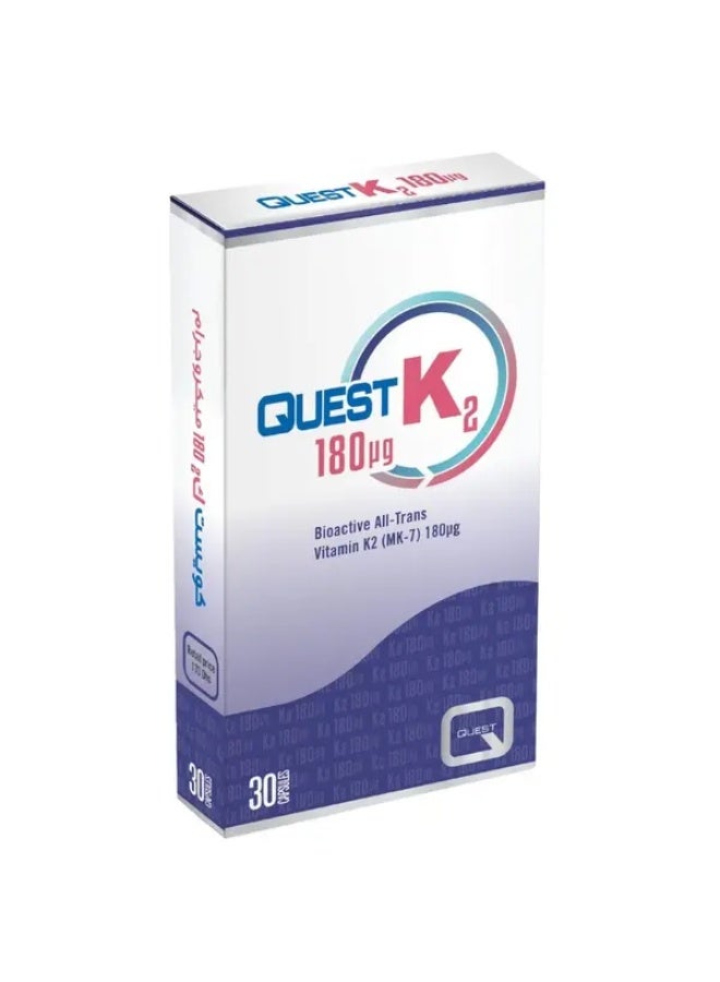 Quest K2 180 µg CAP 30S