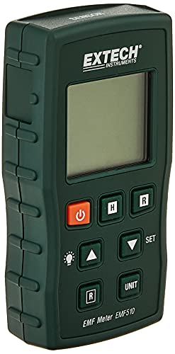 Extech EMF510 EMF/ELF Meter – Measures Electromagnetic Field Radiation from Power Lines, Appliances & Electrical Devices, Dual Axis, Large Backlit LCD, Min/Max Data Hold, Professional Safety Tool - Image 1