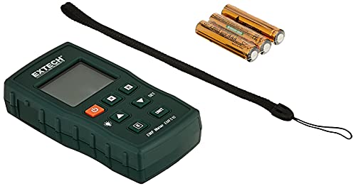 Extech EMF510 EMF/ELF Meter – Measures Electromagnetic Field Radiation from Power Lines, Appliances & Electrical Devices, Dual Axis, Large Backlit LCD, Min/Max Data Hold, Professional Safety Tool - Image 4