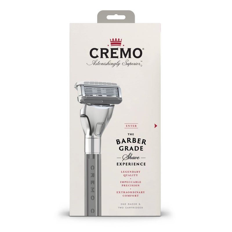 Cremo Astonishingly Superior Barber Grade Refillable System Razor - Image 1