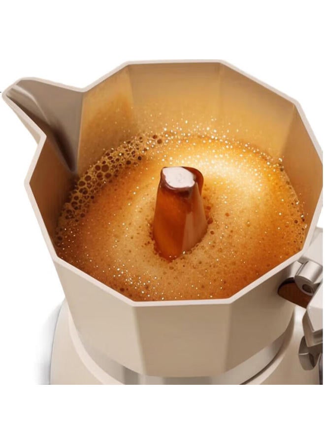Cliton Moka Pot Household Italian Espresso Hand Drip Coffee Pot Hand Grinder Coffee Machine Small Electric Stove Coffee Utensils Set - Image 3