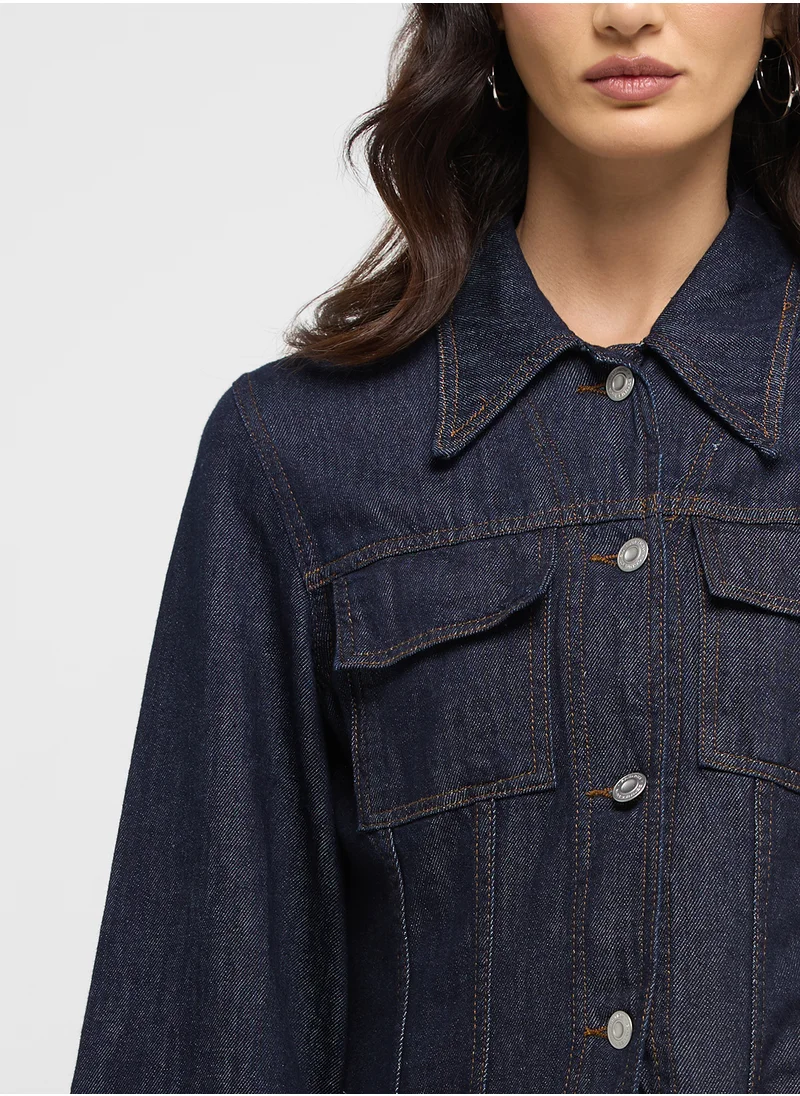 French Connection Button Detailed Jacket