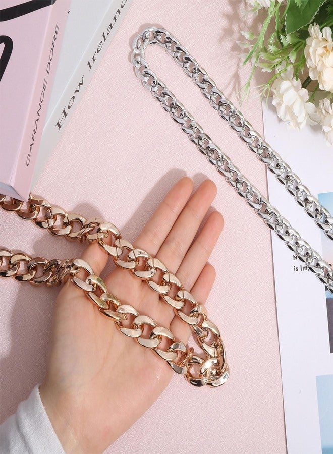 تشجكرافت CHGCRAFT قطعتان من سلاسل وأحزمة القبعات، مناسبة لقبعات رعاة البقر الكلاسيكية، وقبعات القش البنمية، والقبعات الغربية، قابلة للاستبدال، مقاس 3-5 - Image 3