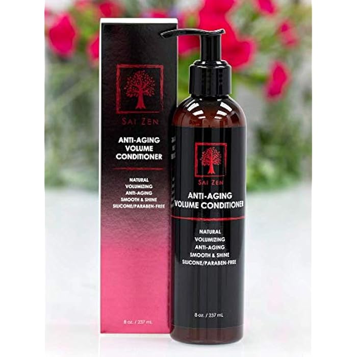 Sai Zen Anti-Aging Volume Conditioner | Anti-Thinning and Volumizing Formula | Made in USA | Sulfate and Paraben Free | All Hair Types, 8 oz. - Image 2