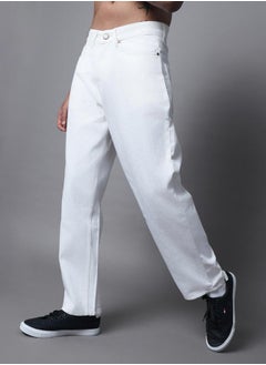 HIGH STAR Mid Rise Wide Leg Jeans by Styli  - Image 2