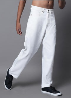HIGH STAR Mid Rise Wide Leg Jeans by Styli  - Image 1