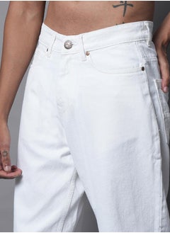 HIGH STAR Mid Rise Wide Leg Jeans by Styli  - Image 3