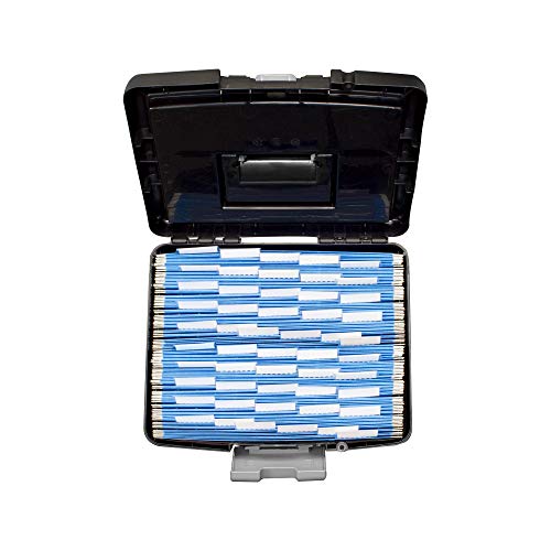 Storex File Storage Box Translucent Storage Lid, Black 1-Pack (61504F01C) - Image 5