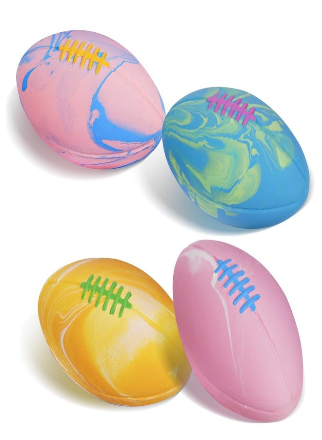 SCHITEC Dog Squeaky Toy Balls, Interactive Squeak Puppy Balls for Fetch Play, Latex Rubber Pet Toy for Puppies Mini Breed Small Dogs - Image 1