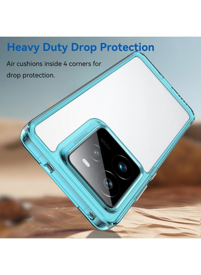 اس-توب جراب لهاتف Realme GT 7 Pro من سلسلة ملونة من الأكريليك الهجين المصنوع من مادة TPU - Image 3