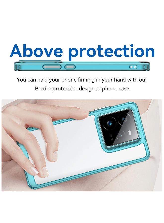 اس-توب جراب لهاتف Realme GT 7 Pro من سلسلة ملونة من الأكريليك الهجين المصنوع من مادة TPU - Image 4