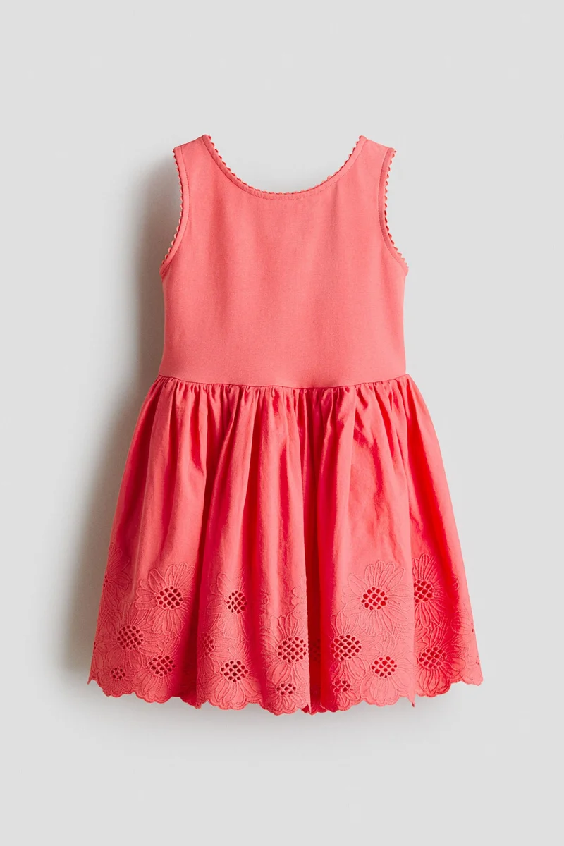 H&M Broderie anglaise cotton dress