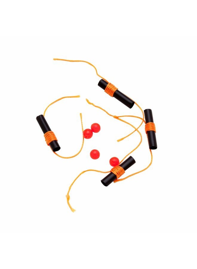 Thill Premium Bobber Stops for Fishing Floats, Fishing Gear and Accessories, 40 Pack, Fluorescent Orange - Image 2