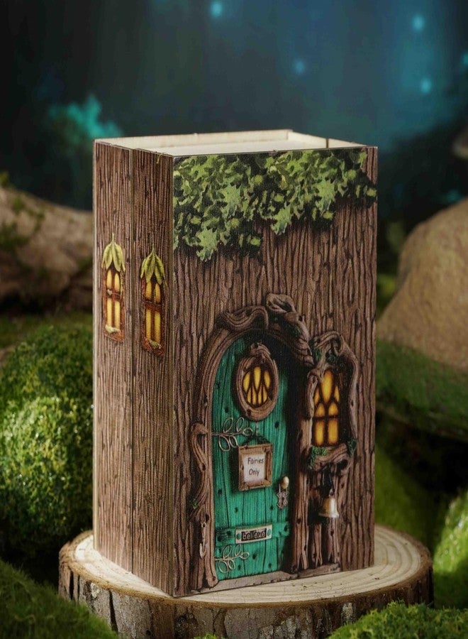 CUTEROOM DIY Miniature House Kit, CUTEROOM Mini House Kit for Adult to Build, Wooden Dollhouse Making Kit with Furniture, Christmas Birthday Gifts (Forest Wonderland) - Image 2
