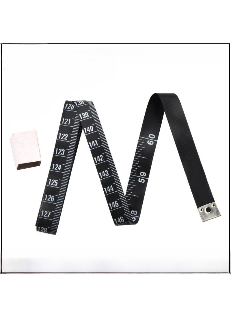 Generic Stable Black Soft Tailor Tape Measure Black 