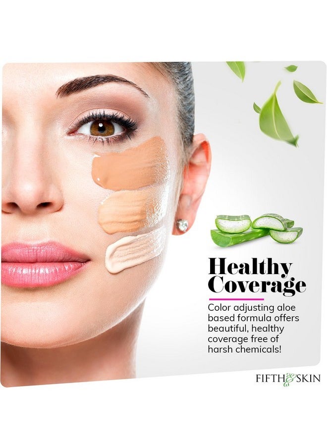 Fifth & Skin Fifth & Skin: Better’n Ur Skin Liquid Foundation (RICH TAN) - Natural, Organic, Vegan, Cruelty-Free - Gluten-Free Beauty with Buildable Coverage and Palm-Free Luxury - 1 oz  - Image 4