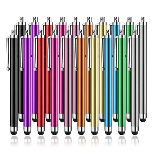 Abiarst Stylus Pens for Touch Screens, Abiarst High Precision Universal Stylus for iPad iPhone Tablets Samsung Galaxy All Capacitive Touch Screens (20-Pack) - Image 1