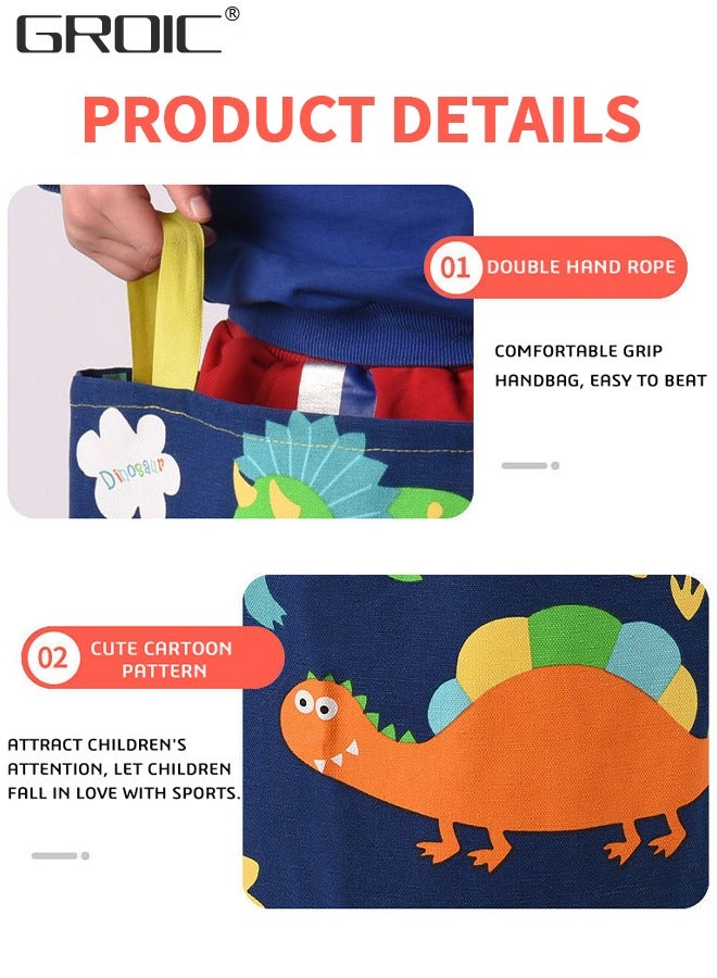 GROIC Outdoor Games Muti-Players Potato Sack Race Bags for Kids, 3-Legged Race Bands, Family Reunion Games, Field Day Birthday Party Games, Parent-child Outdoor Games  - Image 4