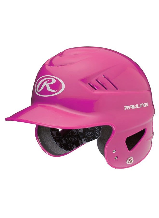 Rawlings COOLFLO Batting Helmet | T-Ball (6 1/4" - 6 7/8") | Pink - Image 1