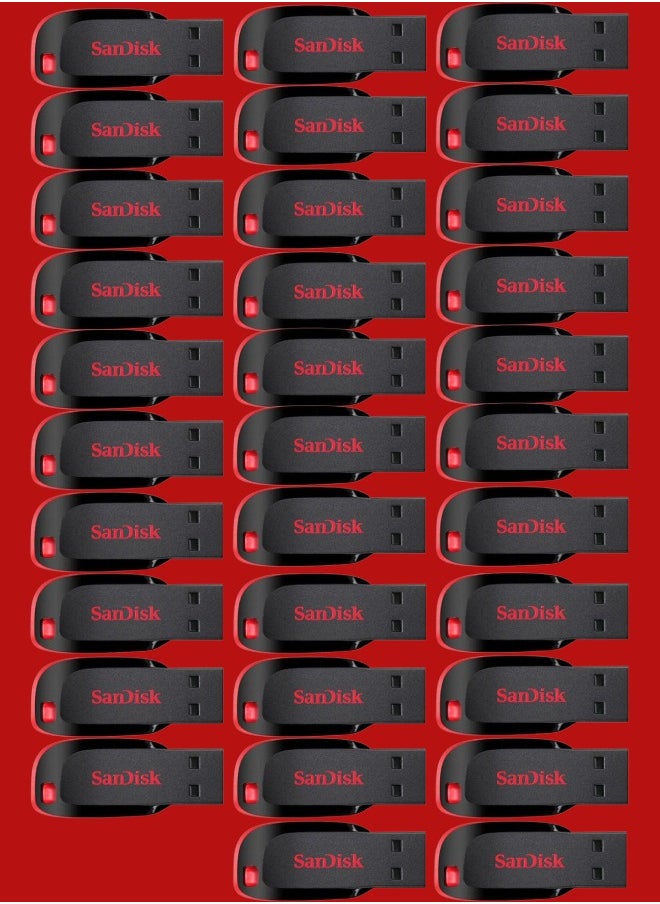 Sandisk 32 Pieces 16GB Cruzer Blade Usb Flash USB 2.0 