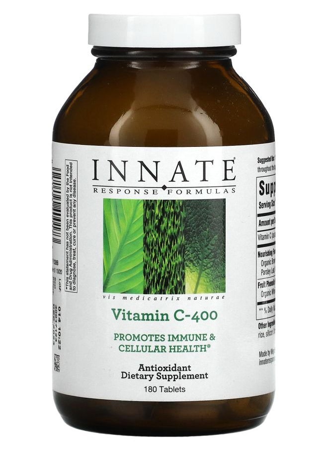 Innate Response Formulas Vitamin C400 180 Tablets 