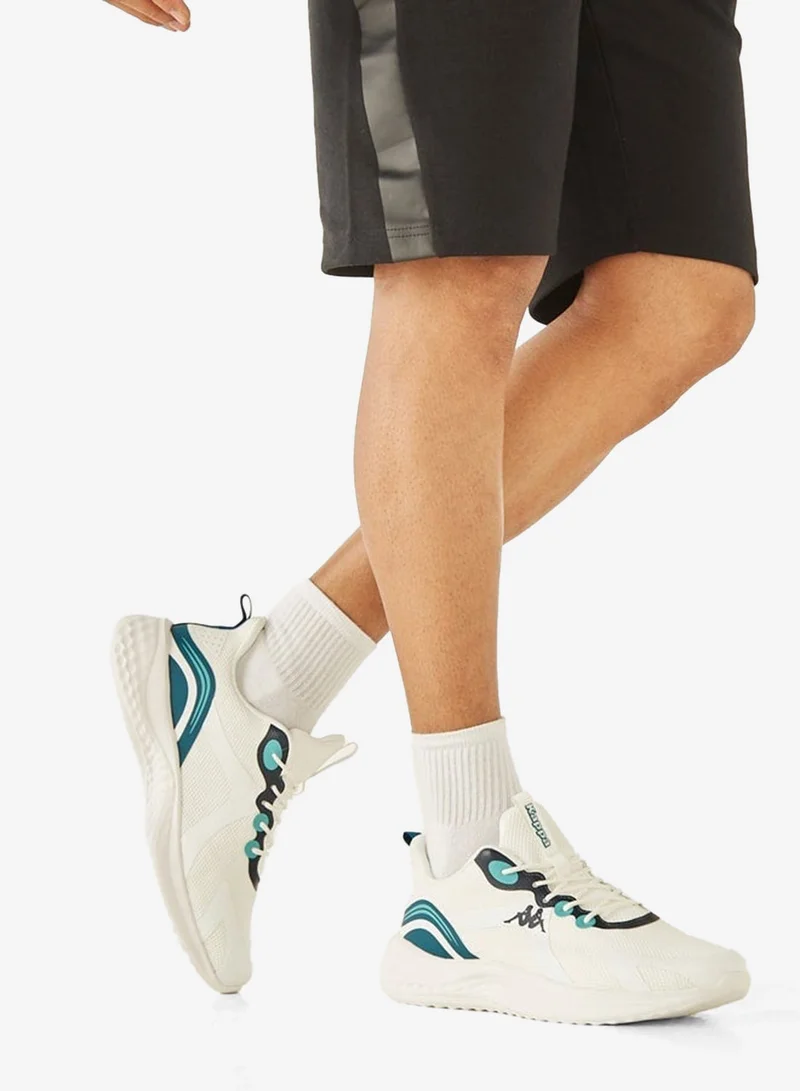 Kappa Mens Textured Lace-Up Sports Shoes