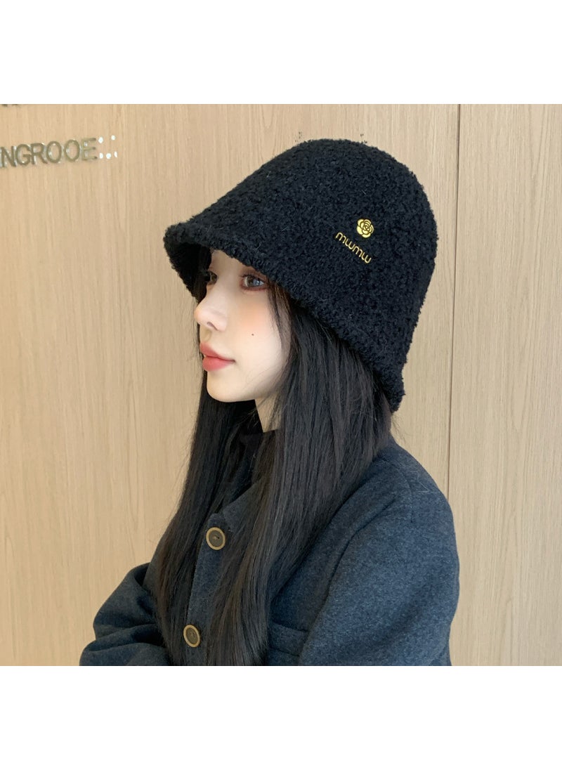 Generic - Korean Winter Fluffy Bucket Hat for Women Mm1795 camel - Image 1