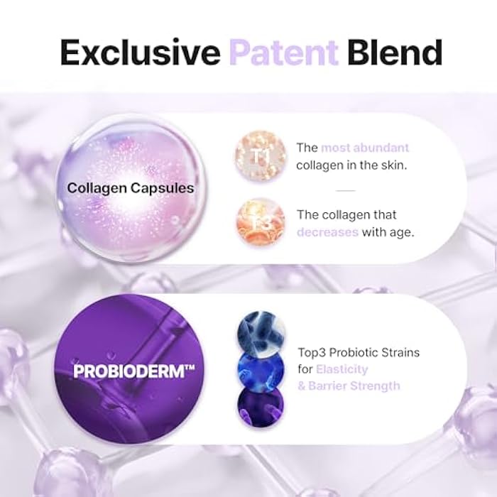 BIOHEAL BOH كريم إعادة تشكيل الكولاجين BIOHEAL BOH Probioderm™ 1.69 أونصة سائلة (50 مل) | كريم شد المسام مع 150,000 كبسولة كولاجين لثبات ونعومة البشرة | مرطب خفيف لبشرة خالية من العيوب - Image 3