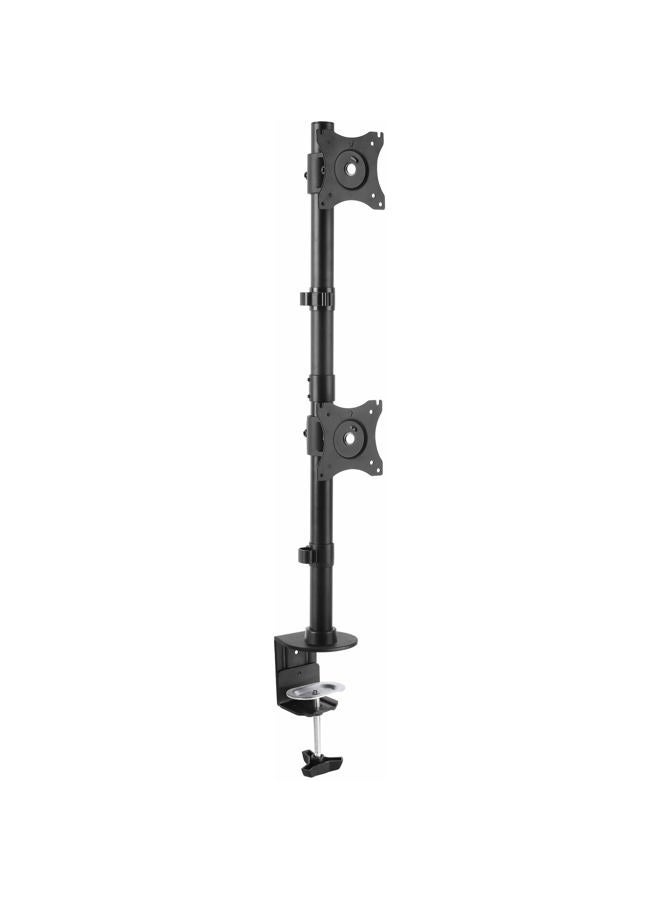 StarTech ARMDUALV Vertical Dual Desk Clamp Monitor Mount - Up to 27-inch Screen - Image 1