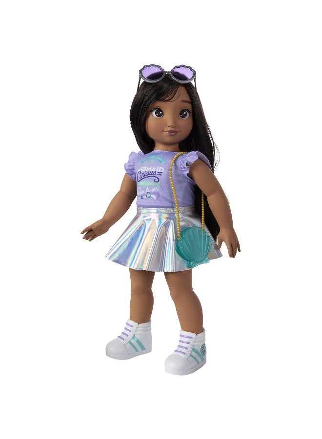 Disney Princess Disney ILY 4Ever Inspired by Ariel Fashion Pack | Disney Princess | Pretend Play | Fashion Dress for 18-Inches Doll | Dress Up | Gift for Kids and Teens | Doll not Included - Image 2
