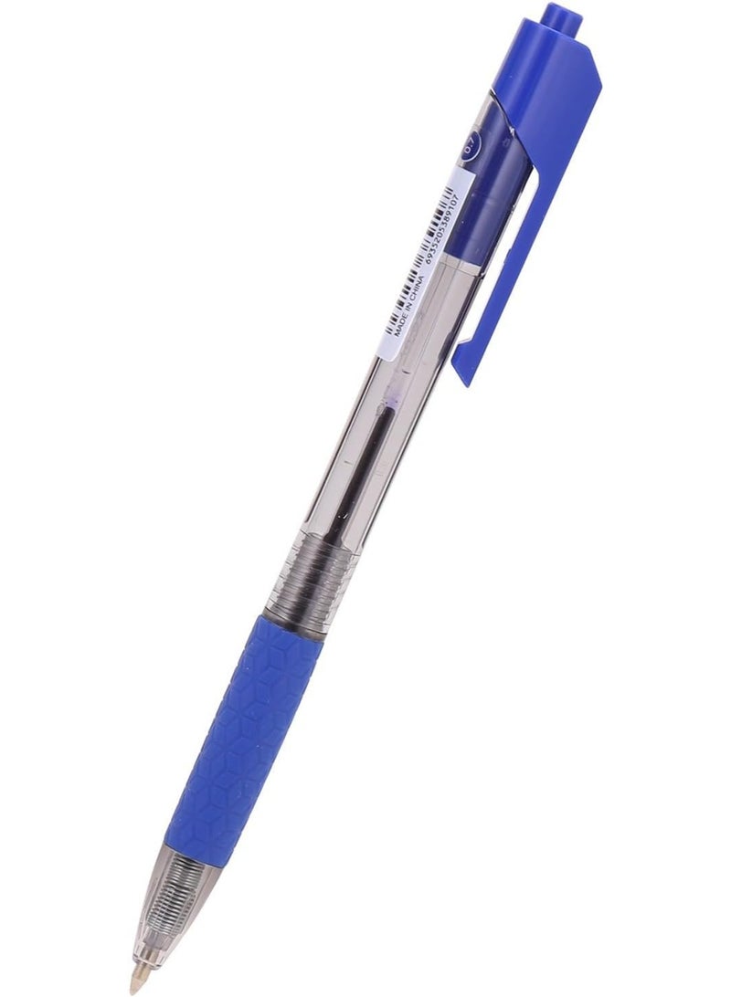 Deli Q01930 ballpoint pen, 0.7 mm - blue - Image 5
