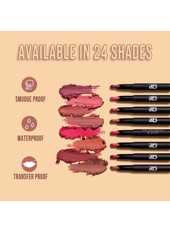 C2P PROFESSIONAL MAKEUP Lipstick Fashionista 124 (Matte) - Image 5