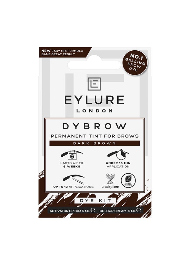 Eylure Dybrow Dark Brown Dye Kit - Image 1