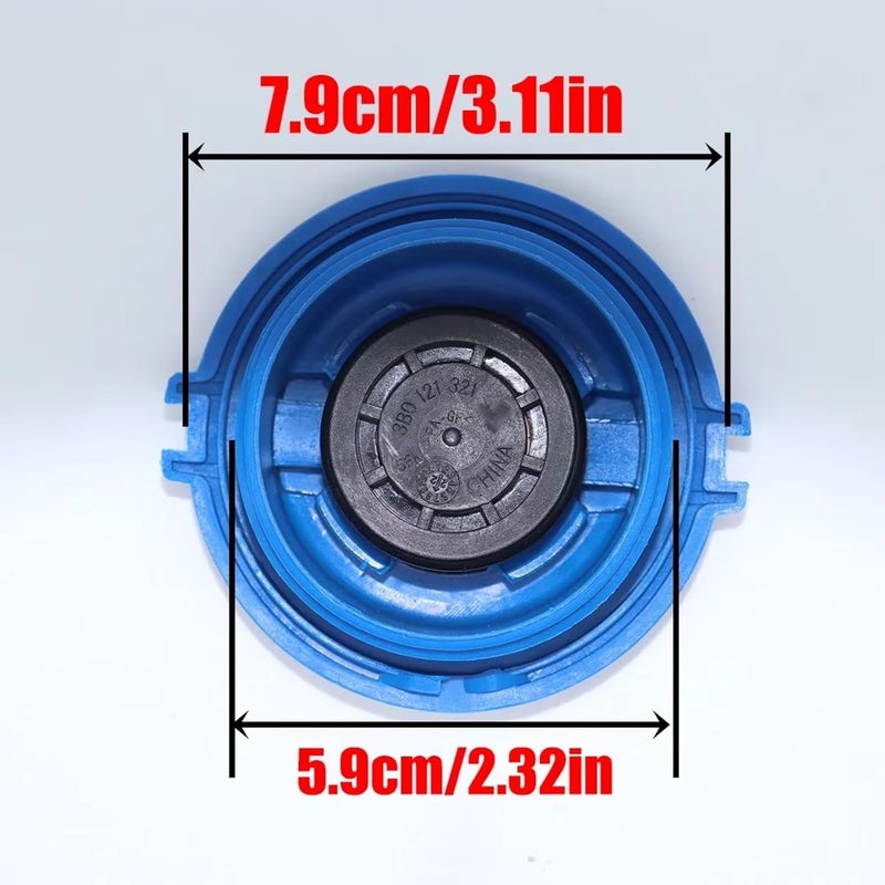 Coolant Reservoir Cap Cover for Seat for Leon 1M 1P 2000-2013 3B0121321 1J0121321B Engine Coolant Reservoir Expansion Tank Cover - Image 5
