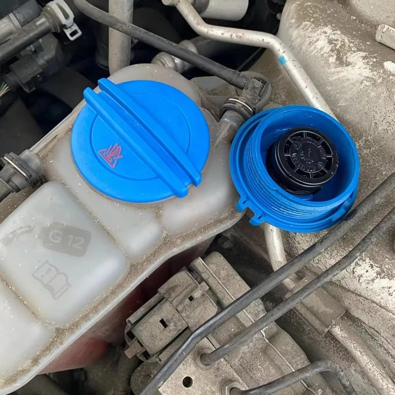 Coolant Reservoir Cap Cover for Seat for Leon 1M 1P 2000-2013 3B0121321 1J0121321B Engine Coolant Reservoir Expansion Tank Cover - Image 3