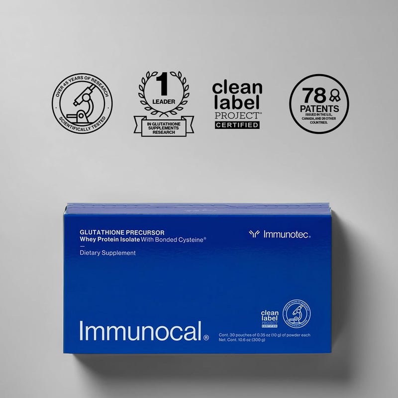 Immunocal Glutathione Precursor  Whey Protein Isolate Immune Support Master Antioxidant Detox Cleanse  Brain Health  FatFree SugarFree LactoseIntolerant Friendly  30 Servings - Image 5