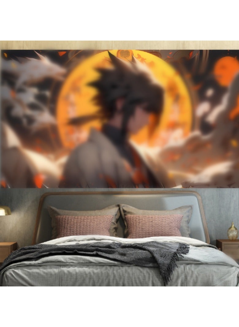 KUYING New Naruto Anime Background Cloth 