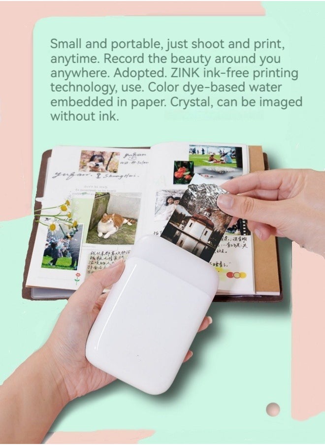 M MIAOYAN New N1 photo printer three-inch small portable smart high-definition wireless photo printer  - Image 3