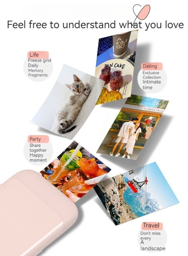 New N1 photo printer three-inch small portable smart high-definition wireless photo printer