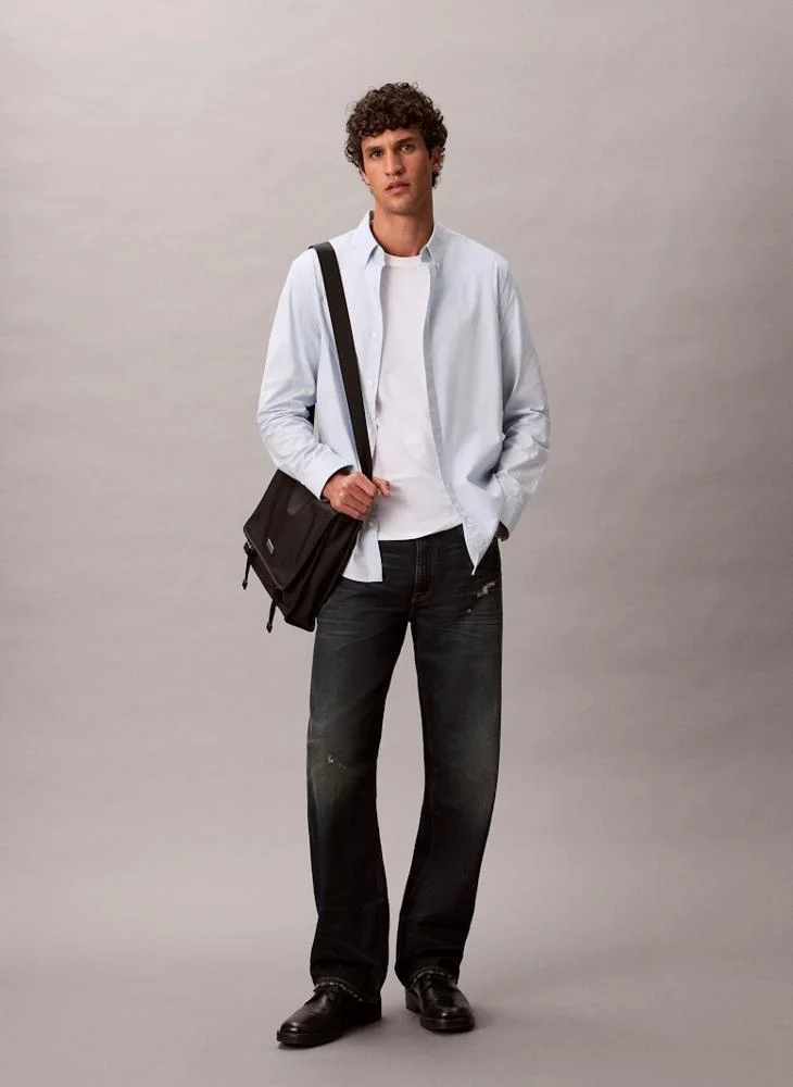 كالفن كلاين جينز قميص كلاسيكي بأزرار من أكسفورد