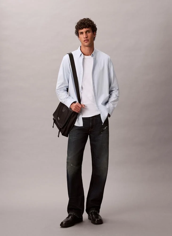 Calvin Klein Jeans  Classic Fit Button-Down Oxford Shirt for Men | Best Price UAE