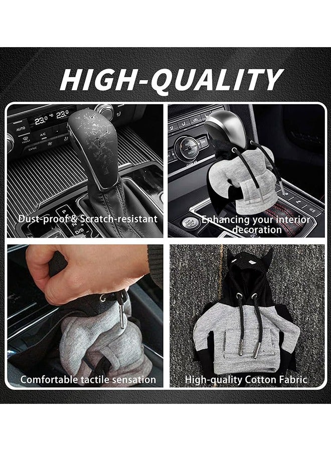 Generic Gear hoodie, A stylish gear stick cover for the transmission and a black color that adds more luxury to your car- Bat  - Image 5