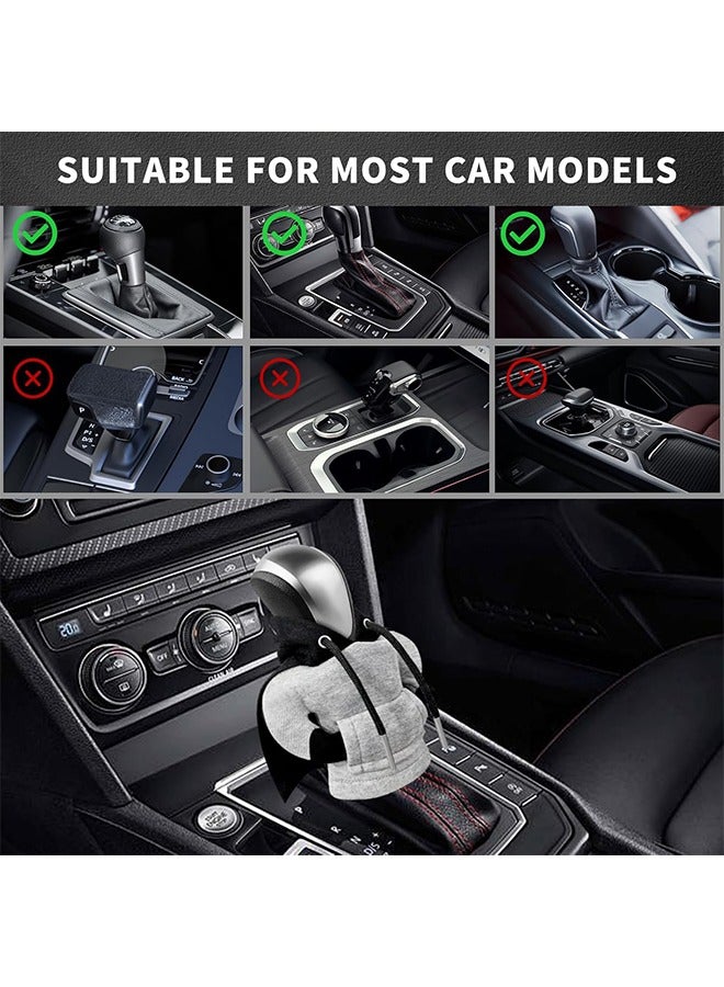 Generic Gear hoodie, A stylish gear stick cover for the transmission and a black color that adds more luxury to your car- Bat  - Image 4