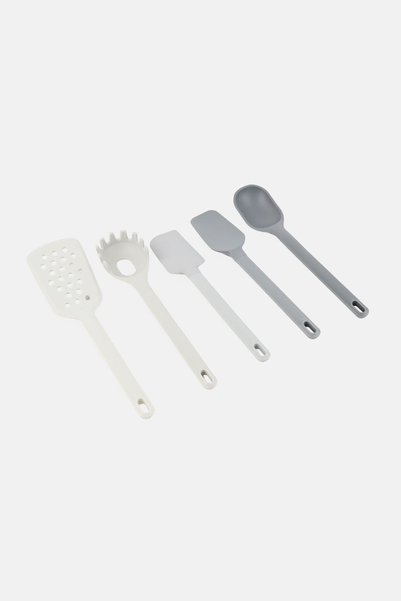 COOK WITH COLOR 5 Pieces Kitchen Utensil Set, Multicolor - Image 3