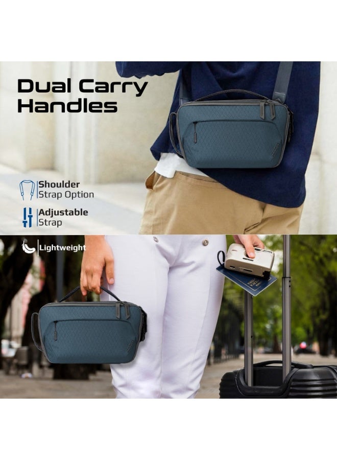 Promate Versatile Tech Essential Organizer Pouch Bag with Multiple Pockets