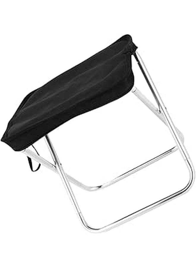 Portable Folding Camping Stool With Carry Bag Lightweight Outdoor Travel Seat - Image 1