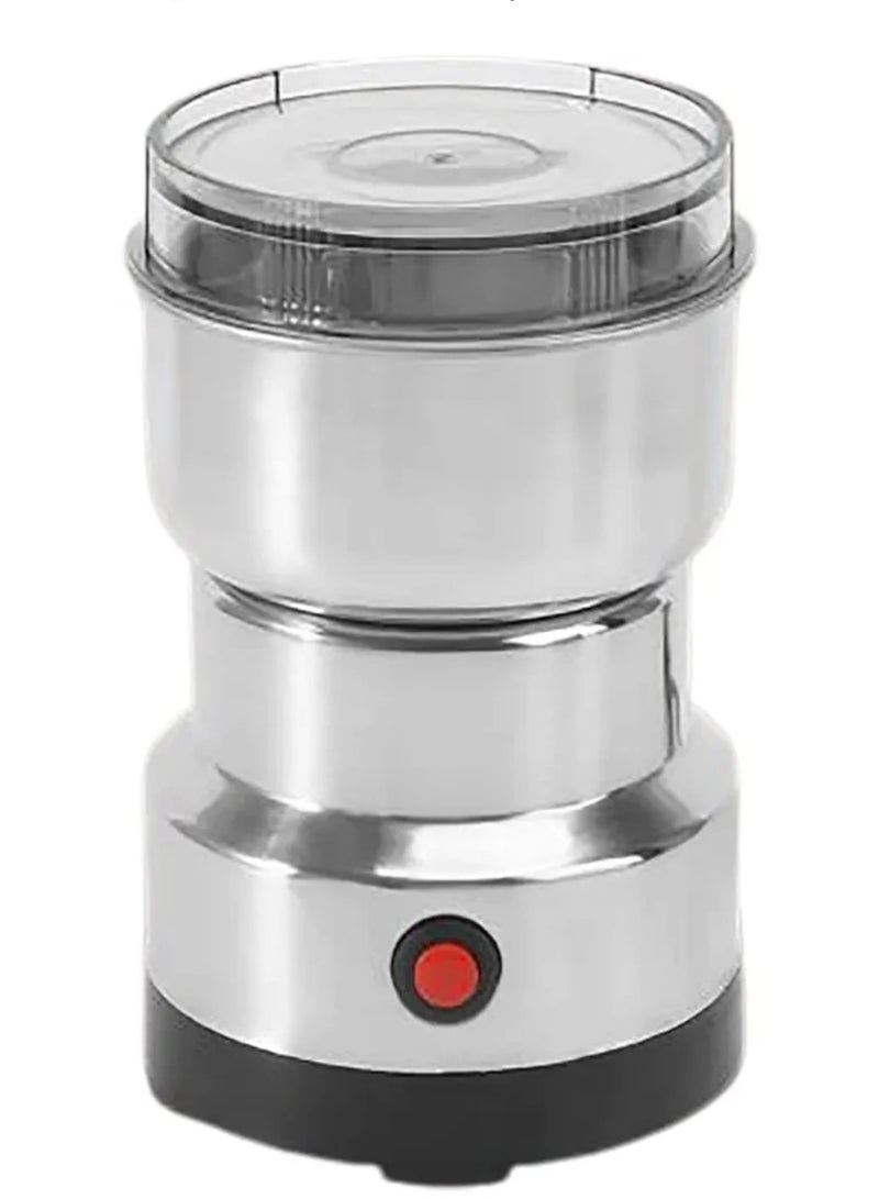 زيروسبيس مطاحن الحبوب، آلة طحن للتوابل المطبخية مطحنة توابل عالية السرعة من الفولاذ المقاوم للصدأ لطحن الحبوب والجذور والدقيق والتوابل والأعلاف (اللون: أربع أوراق) - Image 1